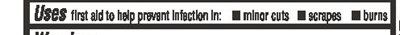 Uses (1oz Bacitracin Zinc Tube  Usage)